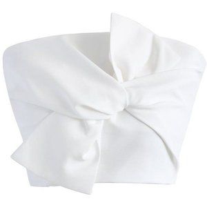 NWT Chicwish sweet knot bustier top white